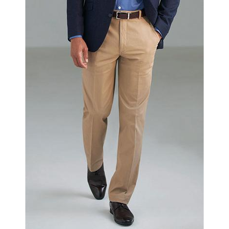 Business Casual Denver Men`s Classic Fit Chino-BROOK TAVERNER