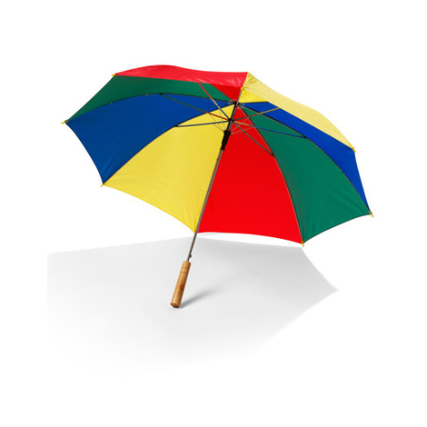 Automatic Stick Parapluie with wooden handle-DIVERS