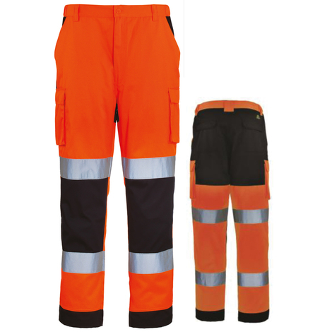 Pantalon PATROL orange/marine COVERGUARD HI-VIZ