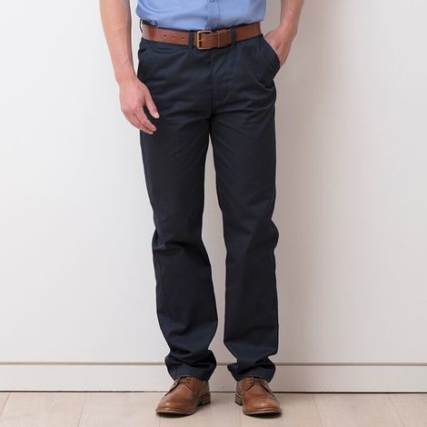 Men's 65/35 Chino Trousers-HENBURY