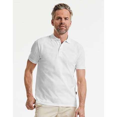 Men's Pure Organic Polo-RUSSELL