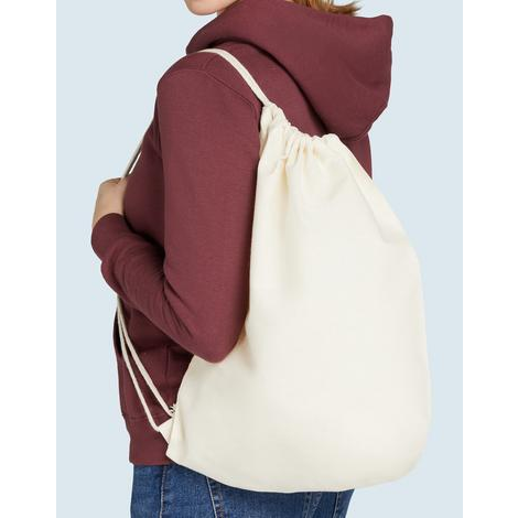 Cotton Backpack Single Drawstring-SG BAGS