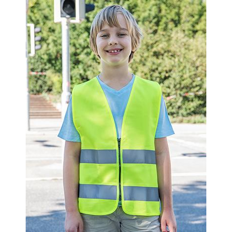 Safety Vest for Kids with Zipper EN1150-KORNTEX