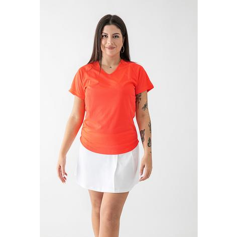 T-shirt 100% Polyester ECOTEX Femme-Acqua Royal