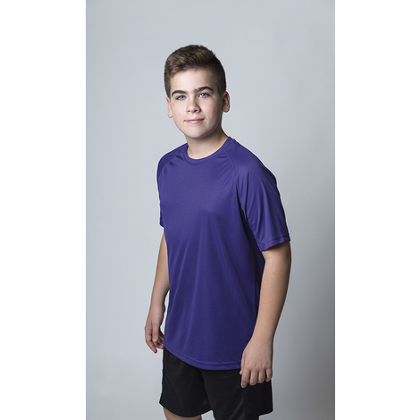 T-shirt Technique DYNAMIC Enfant 100% polyester ACQUA ROYAL