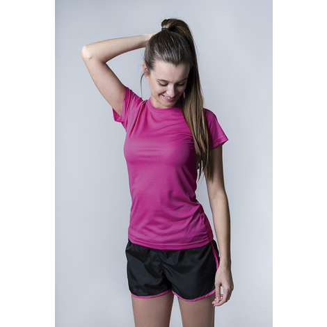 T-shirt Technique DYNAMIC Femme 100% polyester ACQUA ROYAL