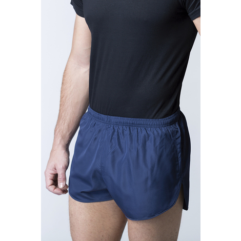 Short 100% polyester ATHLETIC ACQUA ROYAL