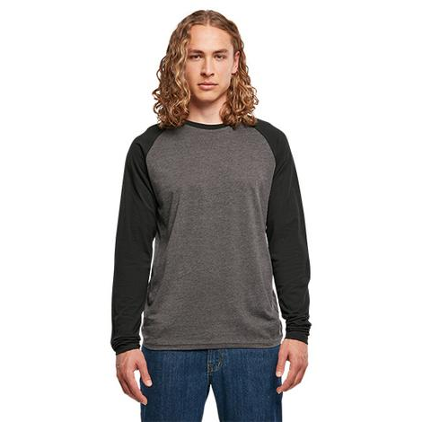 Men´s Contrast Raglan Longsleeve T-Shirt