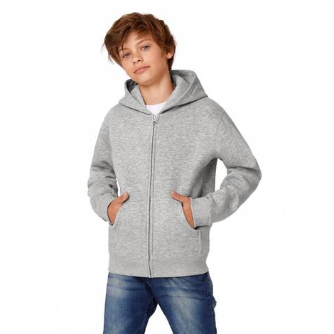 Sweat  Capuche  Grand zip Enfant 280 B&C