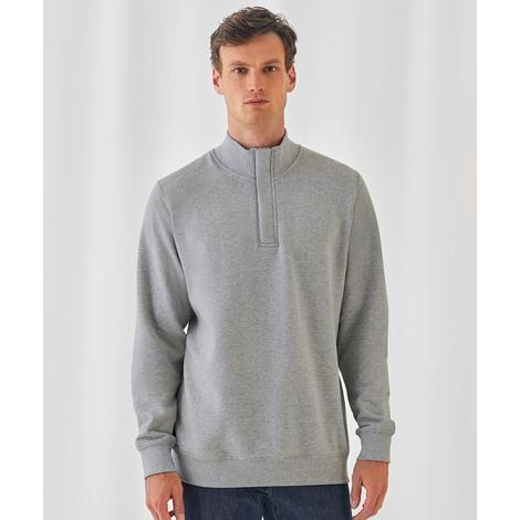 Sweat  Col Zippé 280 ID.004 B&C