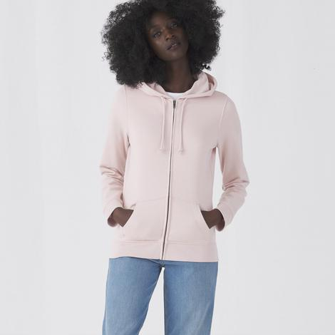 Sweat capuche INSPIRE Zipped Hood/women-B&C