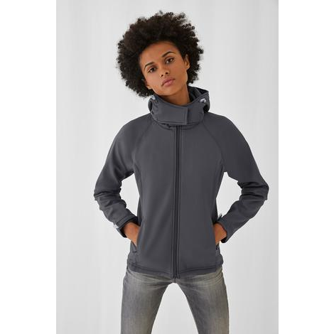 Veste Softshell à Capuche  Femme HOODED B&C