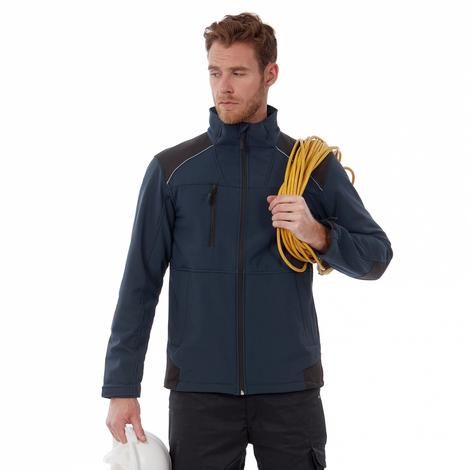 Veste Soft-Shell de travail SHIELD B&C PRO