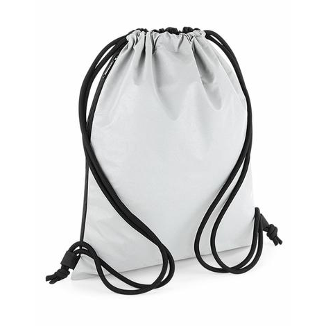 Reflective Gymsac - Silver-BAG BASE