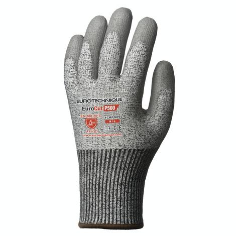 Gants EUROCUT P500 HPPE cut D paume enduite -COVERGUARD EUROTECHNIQUE