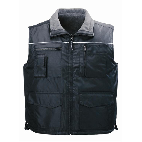 Gilet  Cariste réversible 100% Polester Oxford  Doublé Polaire.COVERGUARD SEASONS