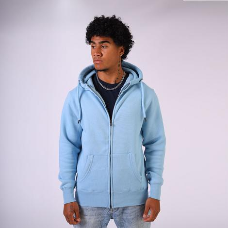 Sweat Capuche zippé ULTRA PREMIUM peau de pêche 330 COTTONRIDGE