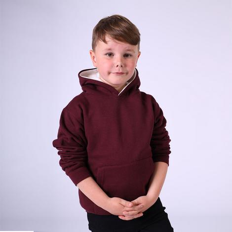 Sweat Capuche contrasté Enfant 310 COTTONRIDGE