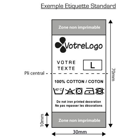 Etiquettes personnalisées