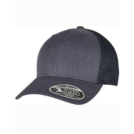 110 Flexfit Melange Trucker Cap-FLEXFIT