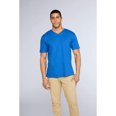 T-shirt Homme PREMIUM  COL V 185 GILDAN