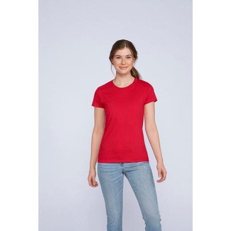 T-shirt Femme Premium Ring Spun 185 GILDAN