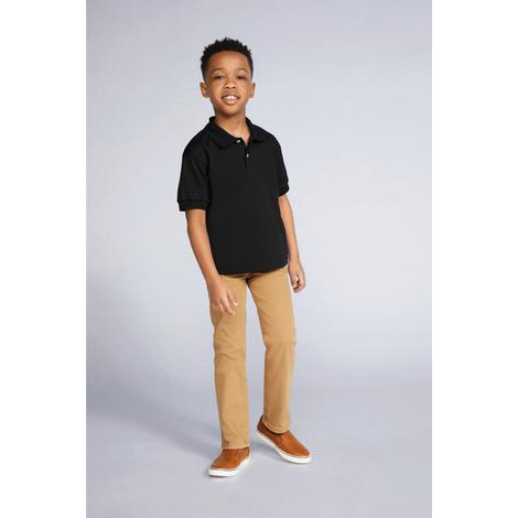 Polo Enfant  Manches Courtes maille jersey DryBlend 190  GILDAN