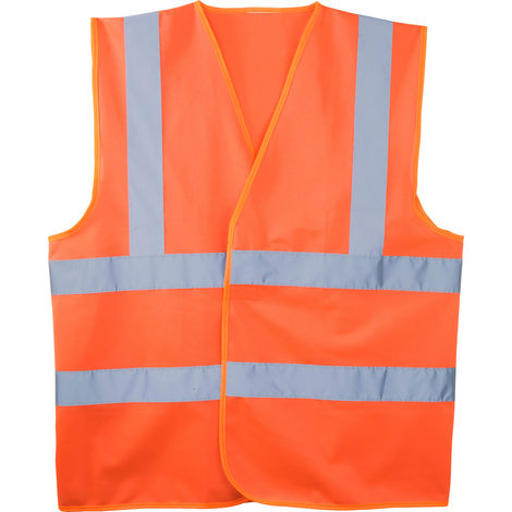 Gilet Baudrier + 2 ceintures orange.(1 unité = 50 pièces) COVERGUARD HI-VIZ