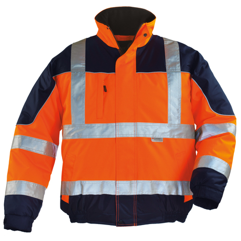 Blouson Breathane aere ORT orange/marine COVERGUARD HI-VIZ