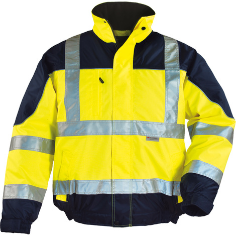 Blouson Breathane aere ORT jaune/marine COVERGUARD HI-VIZ