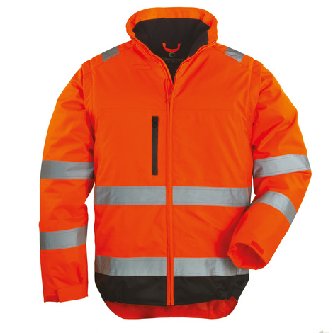 Parka  polyester 2en1 HIWAY Xtra COVERGUARD HI-VIZ