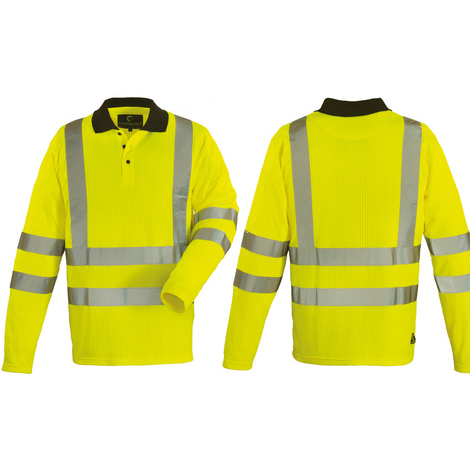 Yard Polo HV Manches Longues Orange COVERGUARD HI-VIZ