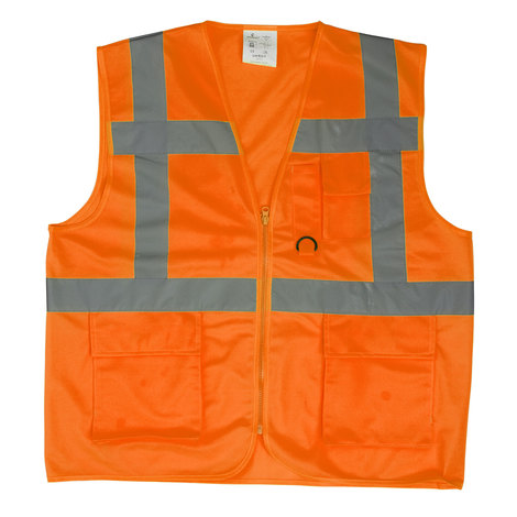 Yard multi fonctionGilet Hi-viz orange 100% polyester-COVERGUARD HI-VIZ