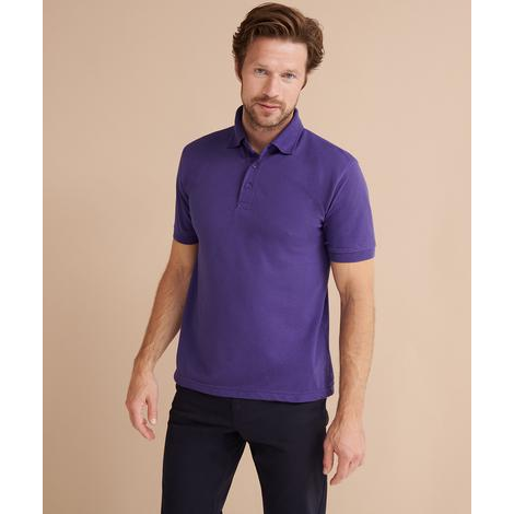 Mens 65/35 Classic Piqué Polo Shirt-HENBURY