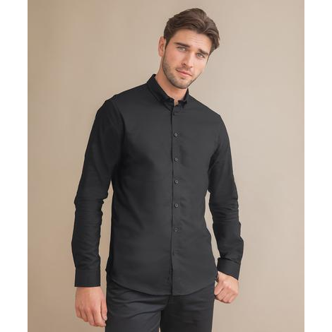 Chemise Oxford moderne à Manches Longues Regular - HENBURY