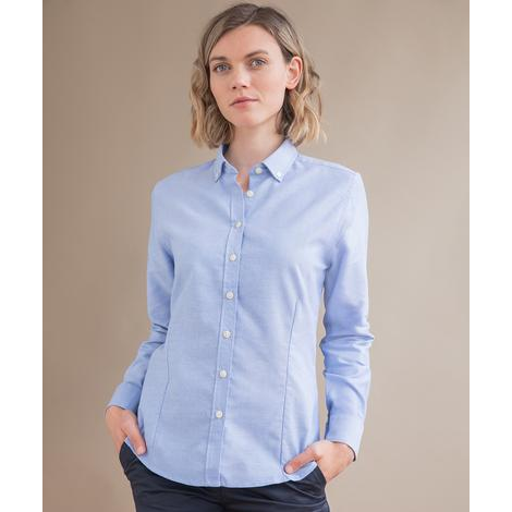 Chemise Oxford moderne à Manches Longues femme-HENBURY