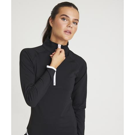 Sweat -Shirt Col Zippé Femme respirant AWDIS COOL