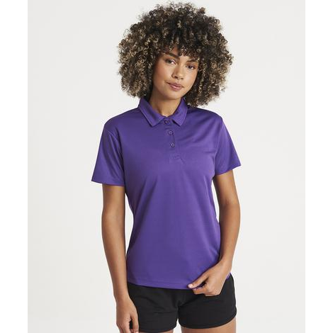 Polo respirant Manches Courtes Femme AWDIS COOL