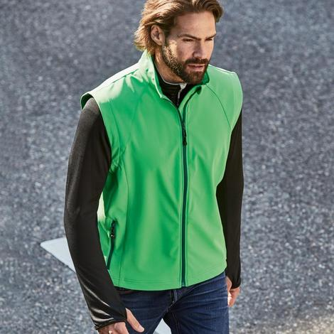 Mens Softshell Vest-JAMES NICHOLSON