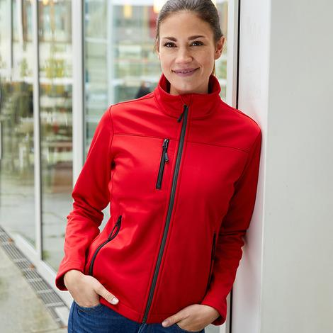 Ladies Softshell Jacket-JAMES NICHOLSON