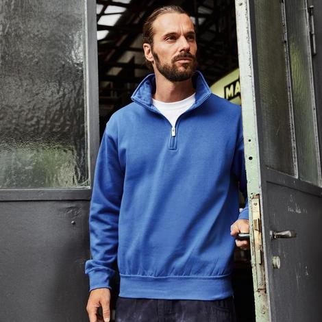 Sweat  col zippé Travail Workwear 290 JAMES NICHOLSON