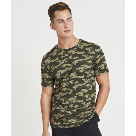 T-shirt Camouflage-AWDIS Just Ts