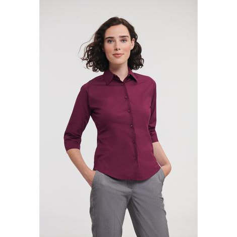 Chemise ajustée Femme Manches 3/4 RUSSELL