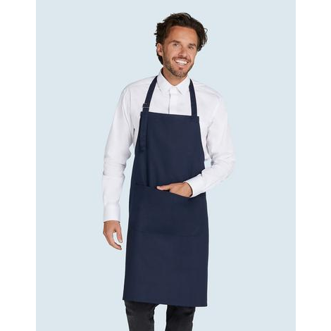 LISBON - Cotton Heavyweight Bib Apron with Pocket-SG BISTRO