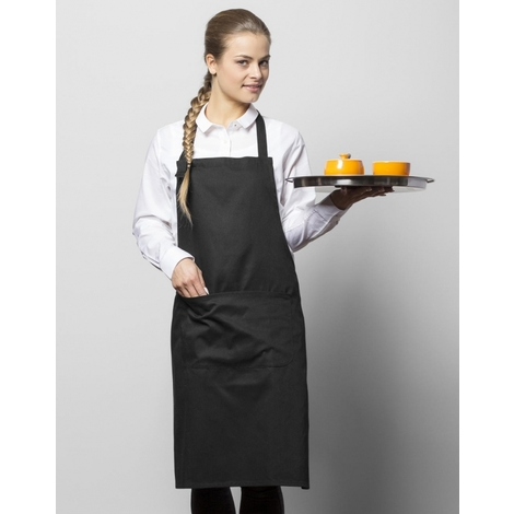 Lisbon 100% Coton Bib Apron-SG BISTRO