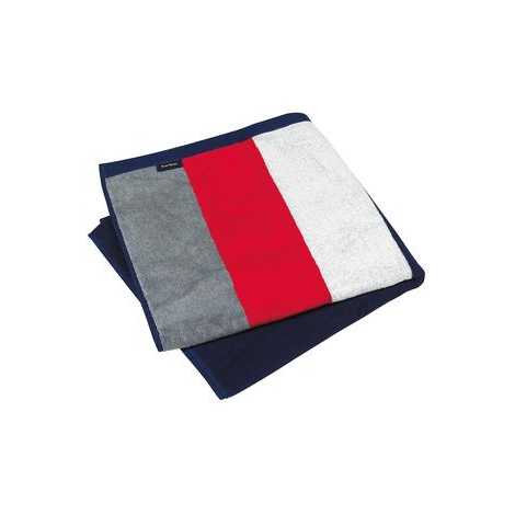 Drap de plage VELOURS RAYES KARIBAN