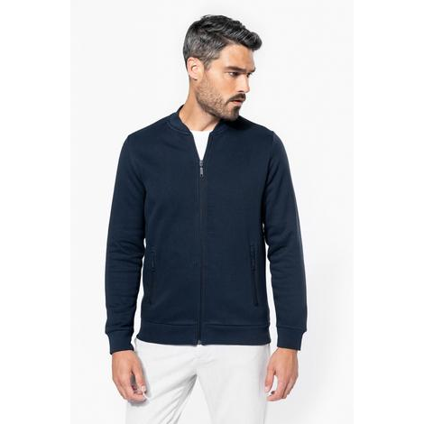 Veste Molleton Zippée Homme-KARIBAN