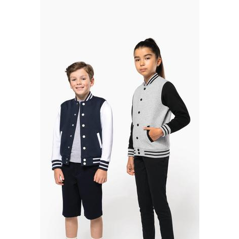 Blouson Molleton Teddy Enfant-KARIBAN