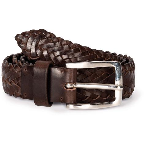 Ceinture tressée en cuir-K-up