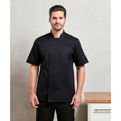 Veste de cuisinier à Manches Courtes-PREMIER